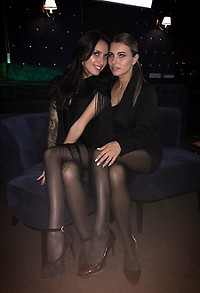 Leggy russian high heels and nylon lover #4